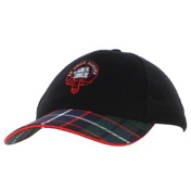 Cap, Hat, Baseball, TARTAN PEAK, Galbraith Tartan & crest